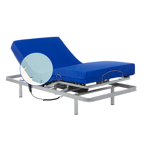 Cama articulada con colchón Sanitario HR impermeable