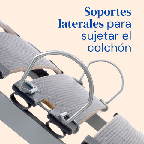 Cama articulada eléctrica con colchón ortopédico viscoelástico