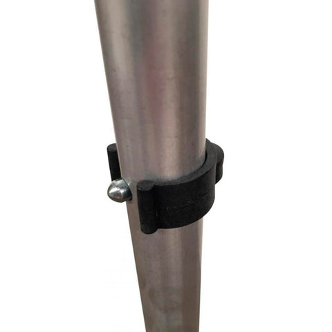 Pack 2 muletas de aluminio con puño anatómico de goma color azul