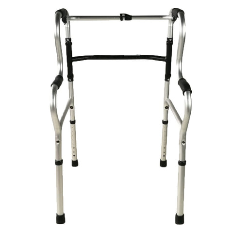 Andador plegable sin ruedas doble empuñadura