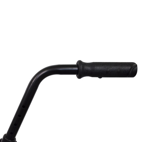 Andador plegable de 4 ruedas y frenos por presión