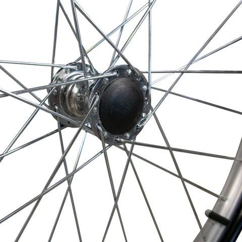 Silla de ruedas plegable autopropulsable color azul